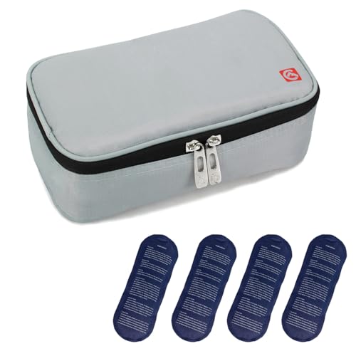 ALLCAMP Bolsa Nevera para Insulina, Nevera Portatil Insulina Medicamentos para...