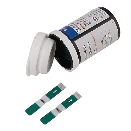 Luqeeg 50 Tiras Prueba Glucosa en Sangre, Tiras Prueba de Diabetes Precisas para Mascotas,...