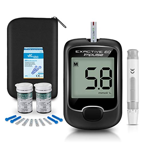  Ascensia Contour Next Sistema de monitoreo de glucosa en sangre  – Kit todo en uno para diabetes con monitor de glucosa y 20 tiras reactivas  para pruebas de azúcar en sangre