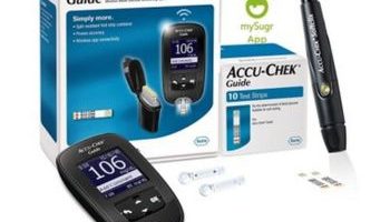 medidor de glucosa accu chek guide